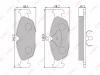 LYNXauto BD-5903 (BD5903) Brake Pad Set, disc brake