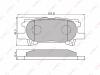 LYNXauto BD7534 Brake Pad Set, disc brake