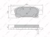 LYNXauto BD-7574 (BD7574) Brake Pad Set, disc brake