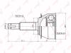 LYNXauto CO1803 Joint Kit, drive shaft