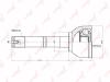 LYNXauto CO7531 Joint Kit, drive shaft