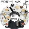 MOBILETRON RB93H Rectifier, alternator