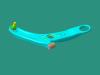HYUNDAI / KIA (MOBIS) 545011W000 Track Control Arm