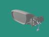 HYUNDAI / KIA (MOBIS) 876103Z050 Outside Mirror