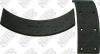 NiBK BL1050 Brake Lining Kit, drum brake