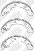 NiBK FN0627 Brake Shoe Set