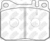 NiBK PN0003 Brake Pad Set, disc brake