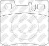 NiBK PN0006 Brake Pad Set, disc brake