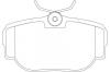 NiBK PN0009 Brake Pad Set, disc brake
