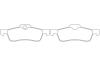 NiBK PN0205 Brake Pad Set, disc brake