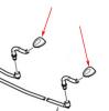 CITROEN / PEUGEOT 6438L4 Replacement part
