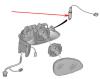 CITROEN / PEUGEOT 6445XY Replacement part