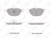 LYNXauto BD-1431 (BD1431) Brake Pad Set, disc brake