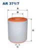 FILTRON AR371/7 (AR3717) Air Filter