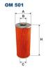 FILTRON OM501 Oil Filter