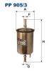 FILTRON PP905/3 (PP9053) Fuel filter