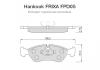 HANKOOK FPD05 Brake Pad Set, disc brake