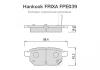 HANKOOK FPE039 Brake Pad Set, disc brake