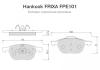 HANKOOK FPE101 Brake Pad Set, disc brake