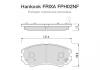 HANKOOK FPH02NF Brake Pad Set, disc brake