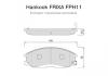 HANKOOK FPH11 Brake Pad Set, disc brake