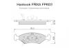 HANKOOK FPK03 Brake Pad Set, disc brake
