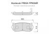 HANKOOK FPK04R Brake Pad Set, disc brake