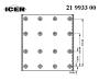 ICER 21993300 Brake Lining Kit, drum brake