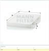 MANN-FILTER CU2952 Filter, interior air