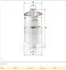 MANN-FILTER WK612/5 (WK6125) Fuel filter