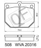 QUATTRO FRENI QF50800 Replacement part