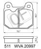 QUATTRO FRENI QF51100 Replacement part