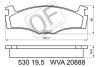 QUATTRO FRENI QF5300019.5 (QF53000195) Replacement part