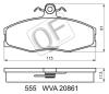 QUATTRO FRENI QF55500 Replacement part