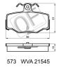 QUATTRO FRENI QF57300 Replacement part