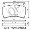 QUATTRO FRENI QF59100 Replacement part