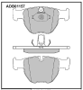 ALLIED NIPPON ADB01157 Brake Pad Set, disc brake