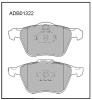 ALLIED NIPPON ADB01322 Brake Pad Set, disc brake
