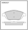 ALLIED NIPPON ADB02027 Brake Pad Set, disc brake