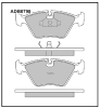 ALLIED NIPPON ADB0798 Brake Pad Set, disc brake