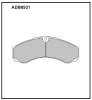 ALLIED NIPPON ADB0931 Warning Contact, brake pad wear