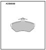 ALLIED NIPPON ADB0989 Brake Pad Set, disc brake