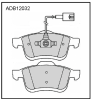 ALLIED NIPPON ADB12032 Brake Pad Set, disc brake