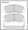 ALLIED NIPPON ADB31652 Brake Pad Set, disc brake