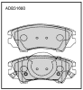 ALLIED NIPPON ADB31680 Brake Pad Set, disc brake