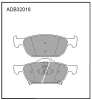 ALLIED NIPPON ADB32018 Brake Pad Set, disc brake