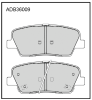 ALLIED NIPPON ADB36009 Brake Pad Set, disc brake