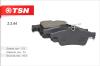 TSN 2244 Brake Pad Set, disc brake