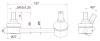 SAT ST-48830-21020 (ST4883021020) Replacement part