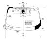 XYG NI-F15-L-VCSLFW/X (NIF15LVCSLFWX) Replacement part